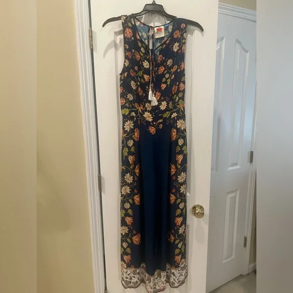 Farm Rio for Anthropologie Dollis Floral Jumpsuit - Picture 3 of 14